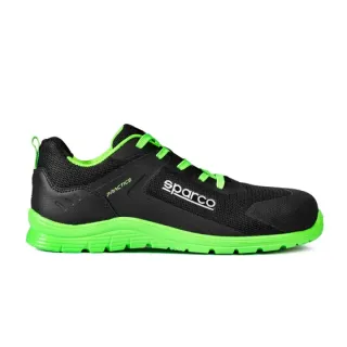 Buty Sparco Practice Advanced Rinus 2026 czarno-zielone fluo