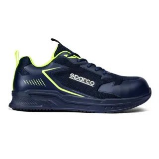 Buty Sparco Turbo S1PS ESD granatowo-żółte fluo