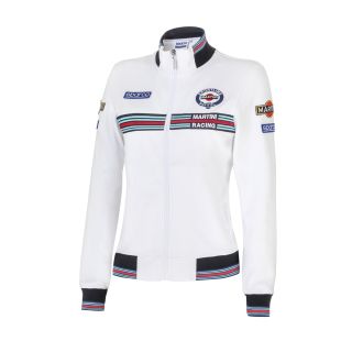 Bluza rozpinana damska SPARCO MARTINI RACING - biała