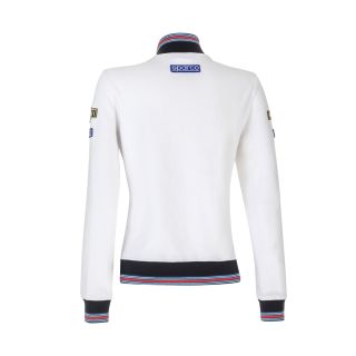 Bluza rozpinana damska SPARCO MARTINI RACING - biała