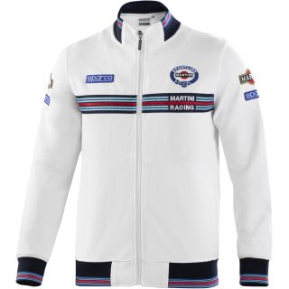 Bluza rozpinana SPARCO MARTINI RACING - biała