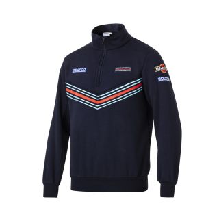 Bluza z zamkiem SPARCO MARTINI RACING - granatowa