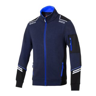 Bluza rozpinana SPARCO TECH ALABAMA - granatowo-niebieska