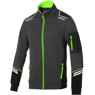 Bluza rozpinana SPARCO TECH ALABAMA - szaro-zielona