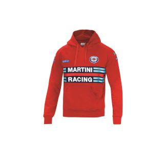 Bluza z kapturem SPARCO MARTINI RACING - czerwona