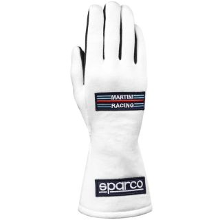 Rękawice Sparco Land 2025 Classic Martini Racing FIA 8856-2018 białe