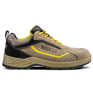 Buty SPARCO INDY COLTON ESD S1PS SR FO LG - beżowo-czarno-żółte