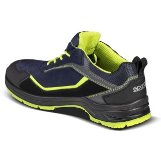 Buty SPARCO INDY BALTIMORA ESD S3S SR FO LG - granatowo-żółte