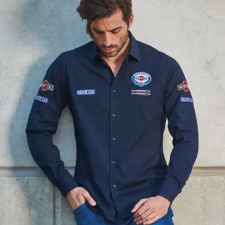 Koszula SPARCO MARTINI RACING - granatowa
