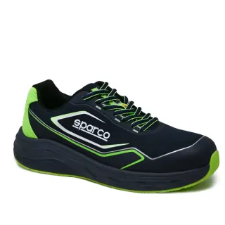Buty SPARCO IMPULSE WILLEN ESD S1PS SR FO HRO SC - granatowo-zielone