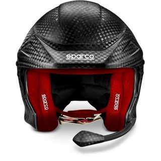 Kask SPARCO PRIME RJ-I SUPERCARBON FIA 8860-2018 - czarno-czerwony