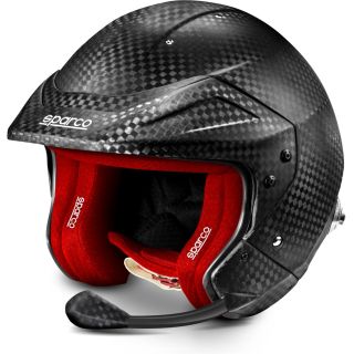 Kask SPARCO PRIME RJ-I SUPERCARBON FIA 8860-2018 - czarno-czerwony