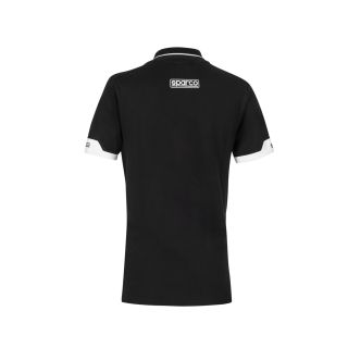 Koszuka polo z zamkiem damska SPARCO LADY - czarna