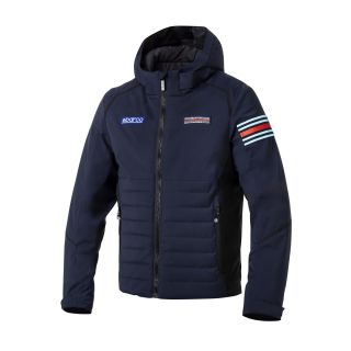 Kurtka zimowa SPARCO MARTINI RACING - granatowa