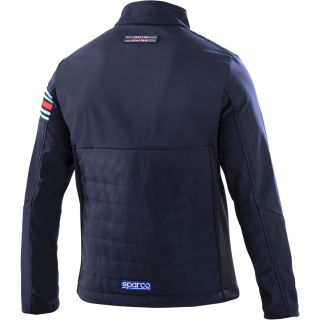 Kurtka Softshell SPARCO MARTINI RACING - granatowa