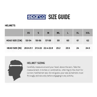 Kask SPARCO PRIME RJ-I SUPERCARBON FIA 8860-2018 - czarno-czerwony