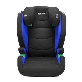 Fotelik dziecięcy SPARCO SK2000I ECE R129/03 ISOFIT (100-150 cm) - niebieski