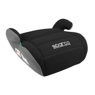 Fotelik dziecięcy SPARCO F100KI ECE R129/03 (22-36 kg, 125-150 cm) czarny