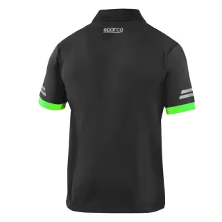 Polo SPARCO TECH - szaro-zielone