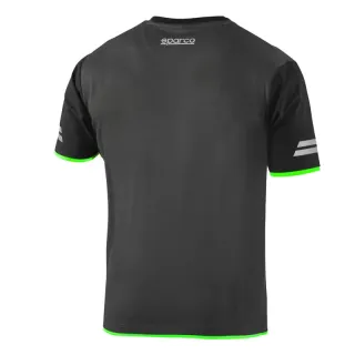 T-shirt SPARCO TECH -szaro-zielony