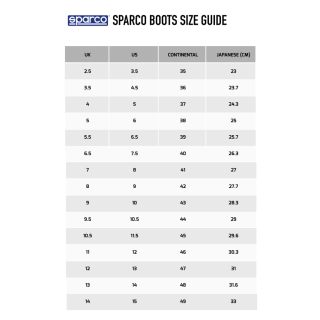 Buty SPARCO SLALOM FIA 8856-2018 czarno-czerwone