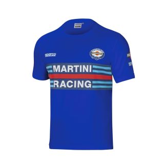 T-shirt SPARCO MARTINI RACING - niebieski