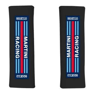 Nakładki na pasy Martini Racing 3" - czarne