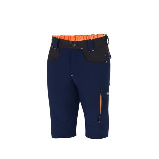 Spodenki SPARCO TECH LAREDO - granatowo-pomarańczowe