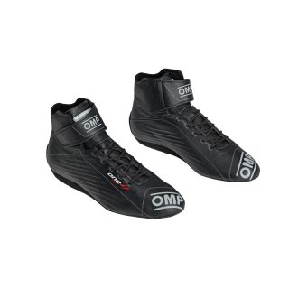 Buty OMP ONE EVO FX LEATHER FIA 8856-2018 czarne