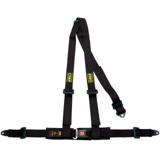 Pasy bezpieczeństwa OMP ROAD 3 – 2", 3-pkt. ECE czarne