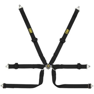 Pasy bezpieczeństwa OMP TECNICA PROTOTYPE PULL UP – 2'', 6-pkt. FIA 8853-2016 czarne