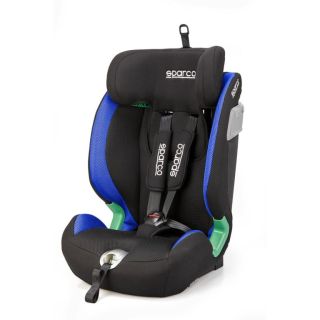 Fotelik dziecięcy SPARCO SK5000I ISOFIX czarno-niebieski