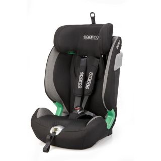 Fotelik dziecięcy SPARCO SK5000I ISOFIX czarno-szary