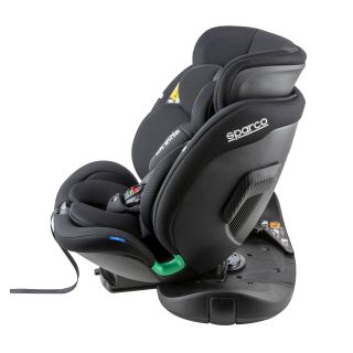 Fotelik dziecięcy SPARCO SK7000I ISOFIX czarny