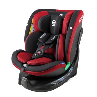 Fotelik dziecięcy SPARCO SK7000I ISOFIX czerwony