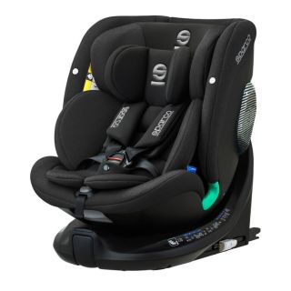 Fotelik dziecięcy SPARCO SK7000I ISOFIX czarny