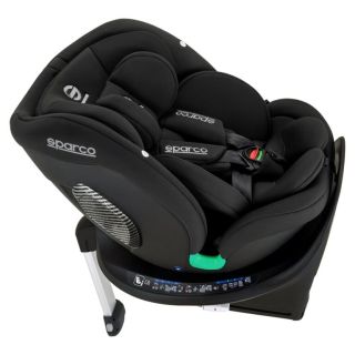Fotelik dziecięcy SPARCO SK7000I ISOFIX czarny