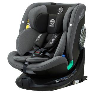 Fotelik dziecięcy SPARCO SK7000I ISOFIX szary