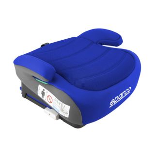Fotelik dziecięcy SPARCO SK100I ECE R129/03 ISOFIX (22-36 kg, 125-150 cm) niebieski