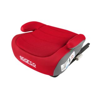 Fotelik dziecięcy SPARCO SK100I ECE R129/03 ISOFIX (22-36 kg, 125-150 cm) czerwony