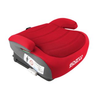 Fotelik dziecięcy SPARCO SK100I ECE R129/03 ISOFIX (22-36 kg, 125-150 cm) czerwony