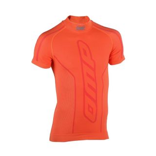 T-shirt kartingowy dziecięcy OMP KS pomarańczowy