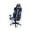 Fotel biurowy SPARCO TROOPER – czarno-niebieski
