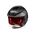 Kask Sparco Flux RJ-I CARBON 8859-2024 czarno-czerwony