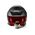 Kask Sparco Flux RJ-I CARBON 8859-2024 czarno-czerwony