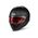 Kask Sparco STEALTH RF 8878-2024 czarno-czerwony