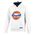 Bluza z kapturem Sparco Gulf biała