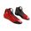 Buty OMP Tecnica 2025 FIA 8856-2018 czarno-czerwone