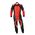 Kombinezon OMP KS-3X ART FIA 8877-2022 czarno-czerwony