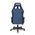 Fotel biurowy Sparco Coach niebiesko-szary